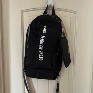 Steve Madden Black Men's Backpack